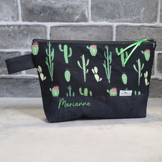 Trousse de voyage - Sac à cosmétiques/maquillage - Étui à crayons - Cactus