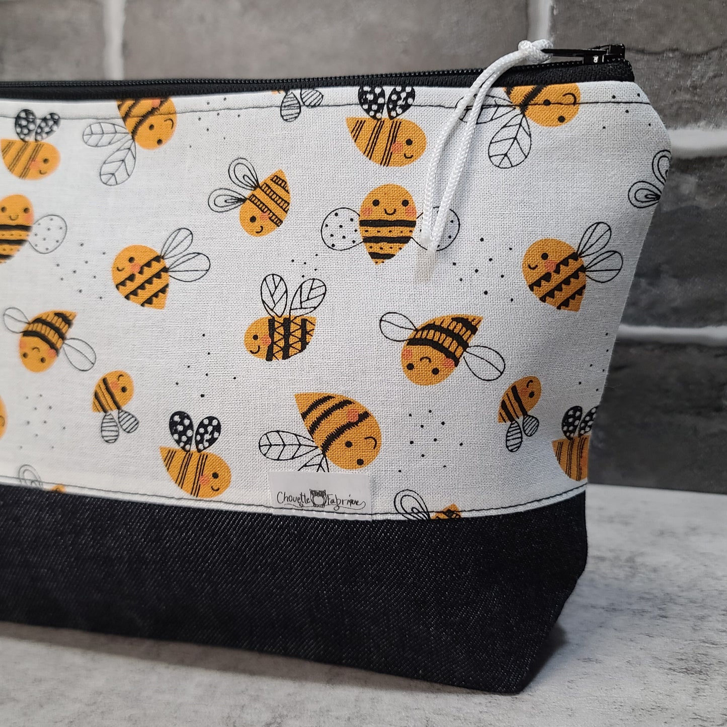 Trousse de voyage - Sac à cosmétiques/maquillage - Étui à crayons - Abeilles V3